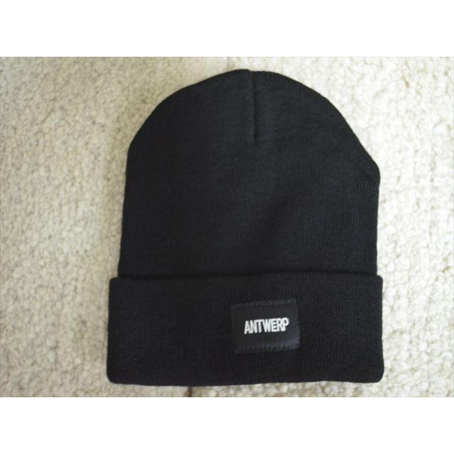 ヴィーア・アントワープ VIER Antwerp ボックスロゴ ビーニー ニット
