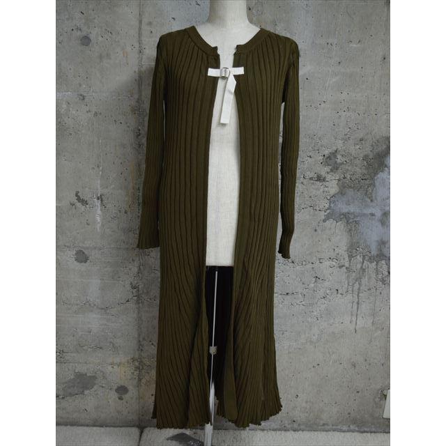 ウーア Uhr ロング ニット リブ カーディガン C5269 : c5269 : Post  