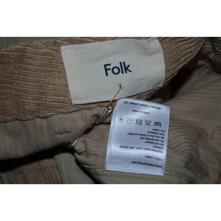 Folk フォーク コーデュロイジャケット インド製 シャツジャケット 