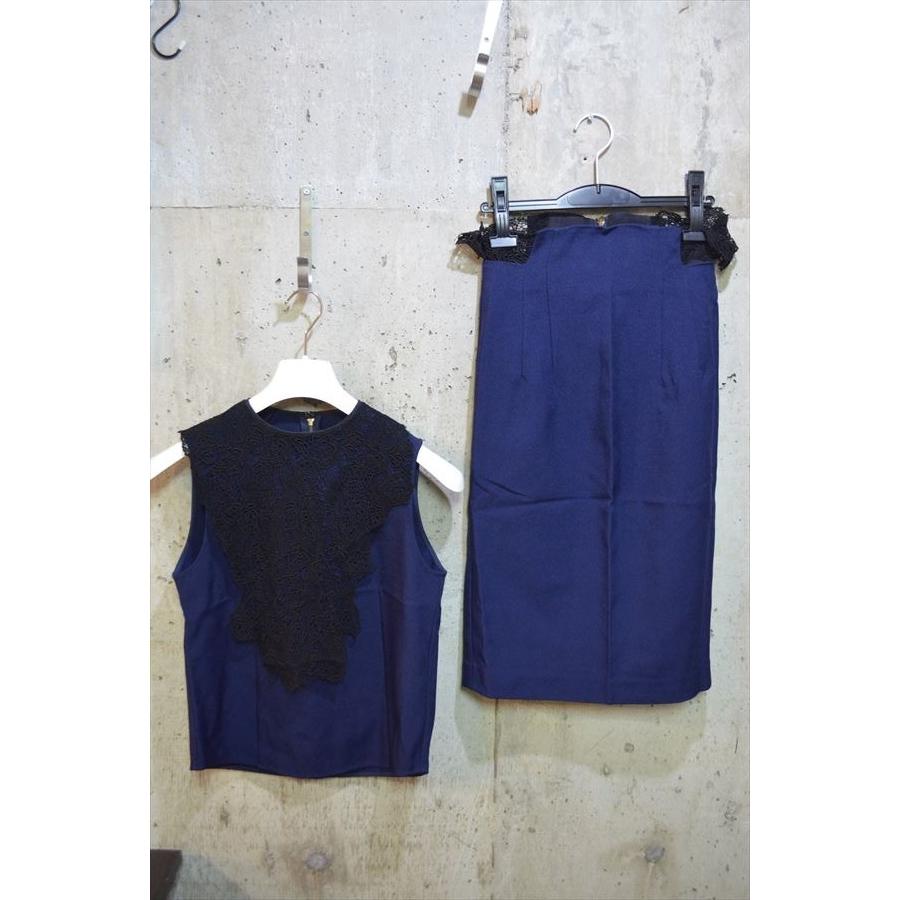 トーガ プルラ TOGA PULLA シャツ スカート セットアップ スーツ 38 