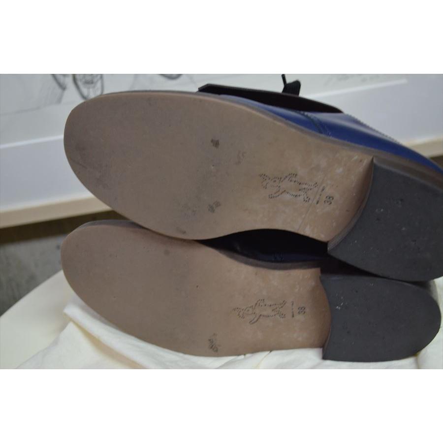 Marniマルニ/ブラウン/フリンジレースアップシューズ25cm38