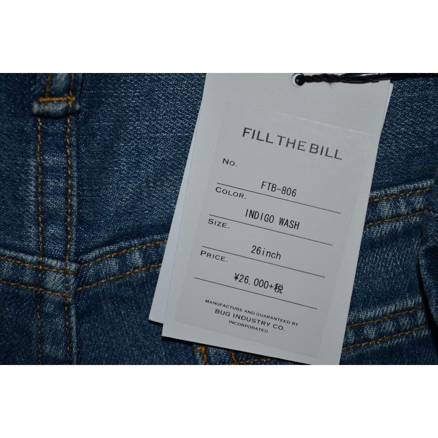 FILL THE BILL（フィルザビル） フィル ザ ビル ウォッシュ デニム 
