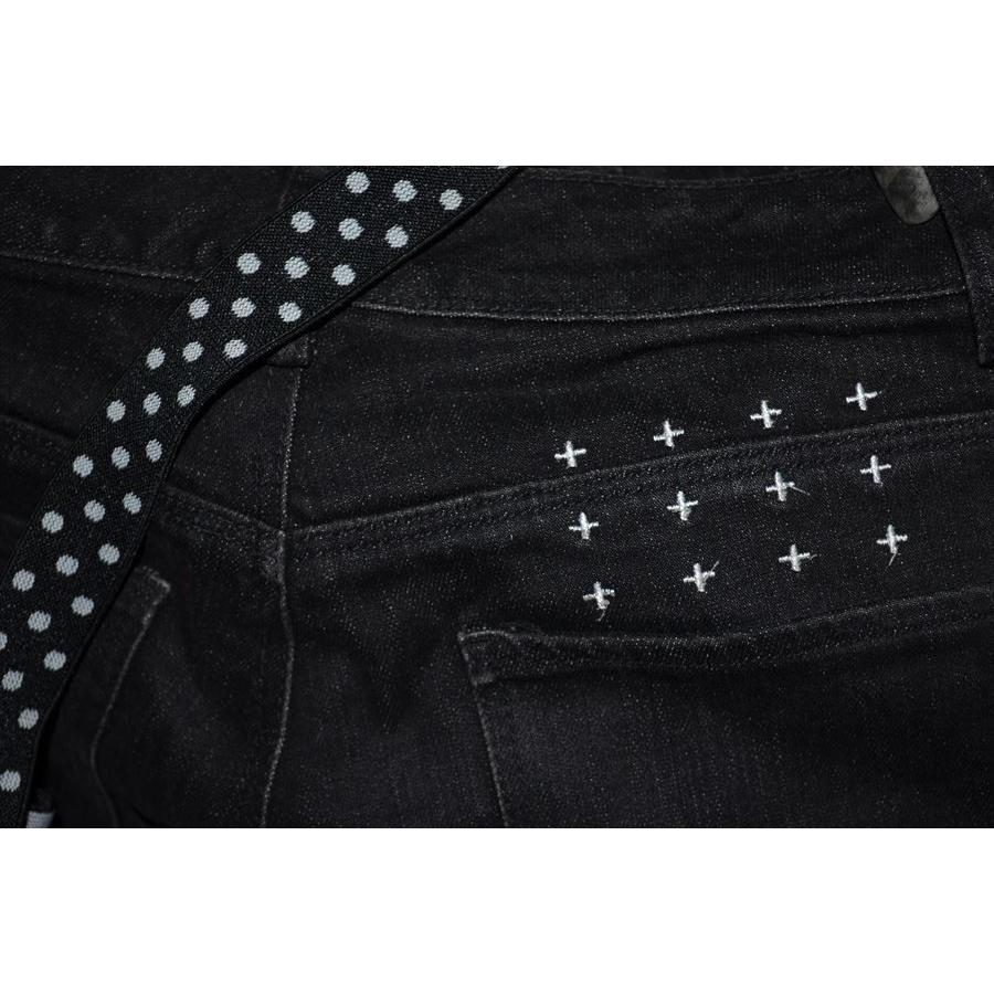 Ksubi（スビ） サスペンダー 裾ジップ デニム パンツ 26 C9200 : Post 