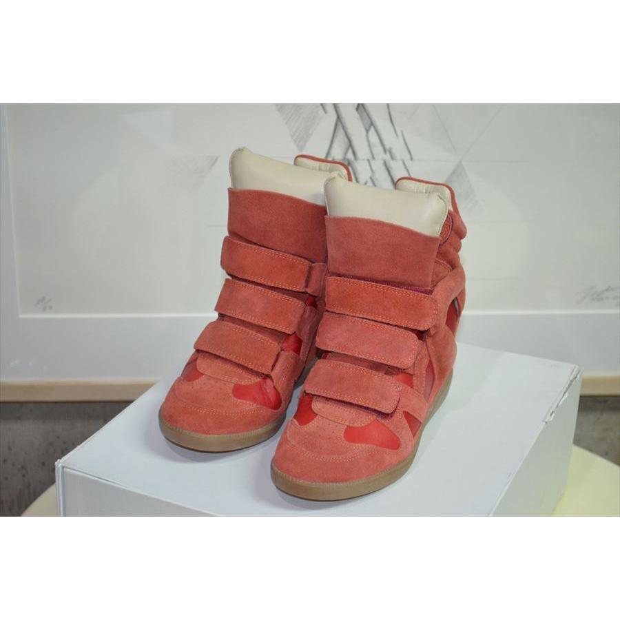 イザベルマラン　ISABELMARANT　LEATHER　OVER　＆　STAINER　BASKET　スニーカー　シューズ靴　36 D0070