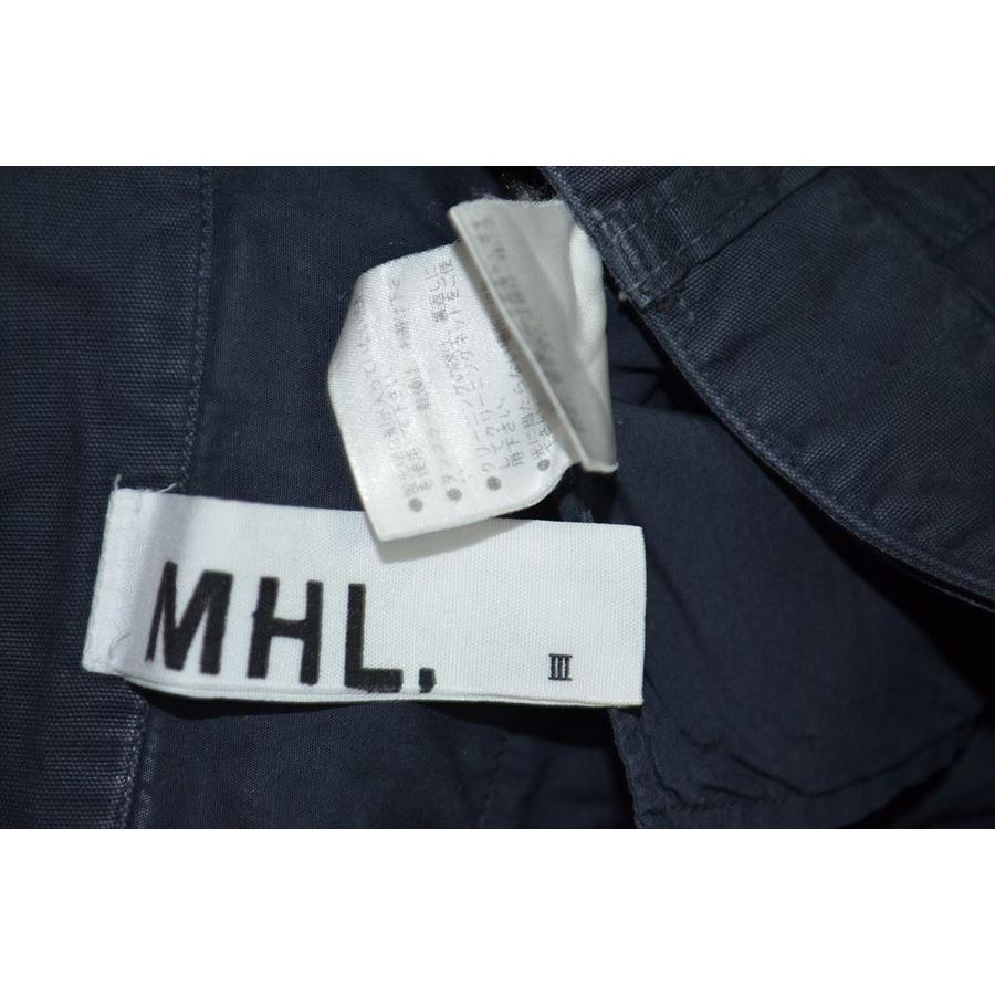 マーガレットハウエル MHL. MARGARET HOWELL コットン タック パンツ 3 