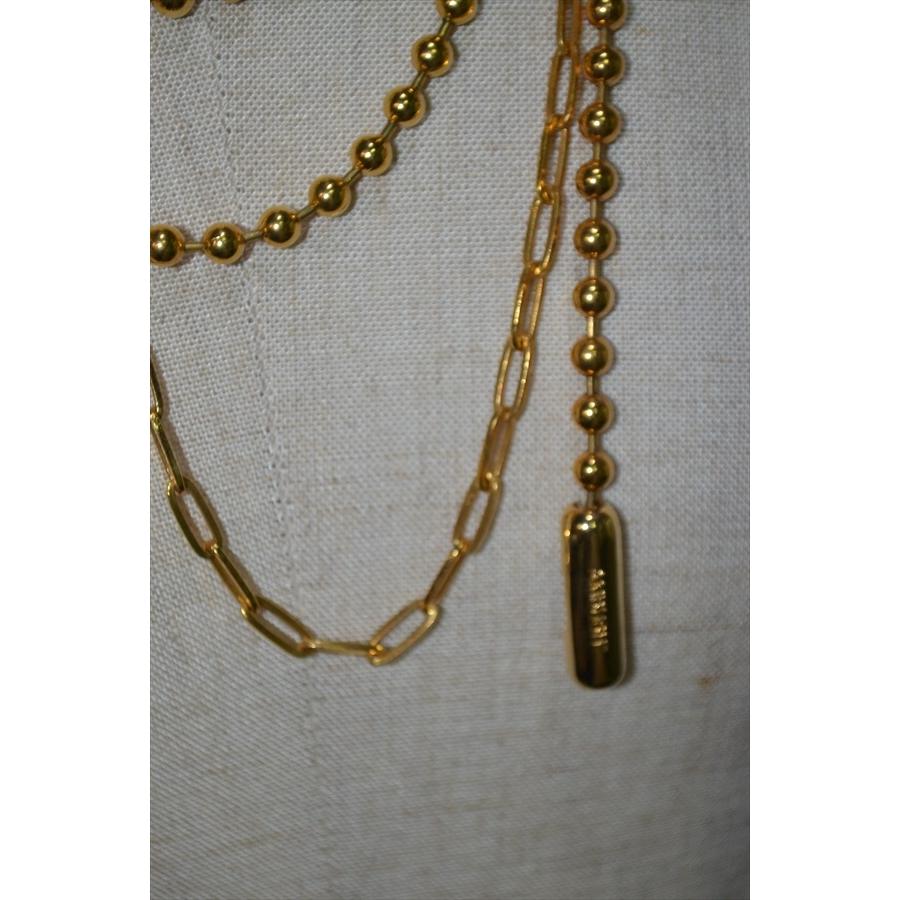 AMBUSH（アンブッシュ） 三連 ボールチェーン ネックレス チョーカー
