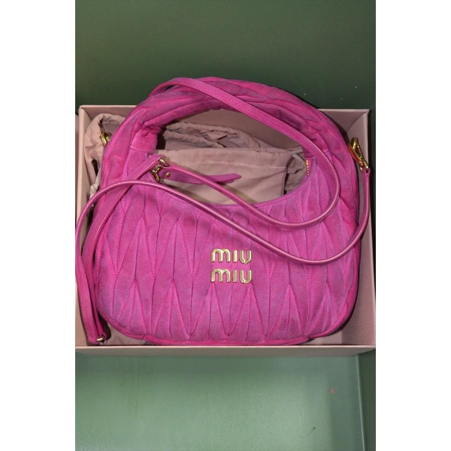 miu miu（ミュウミュウ） ワンダー マテラッセ スエードレザー