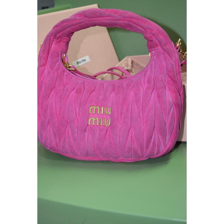 miu miu（ミュウミュウ） ワンダー マテラッセ スエードレザー