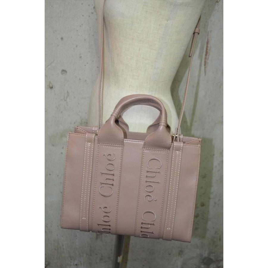 Chloe（クロエ） Chloe Woody カーフスキン レザー ウッディー トート