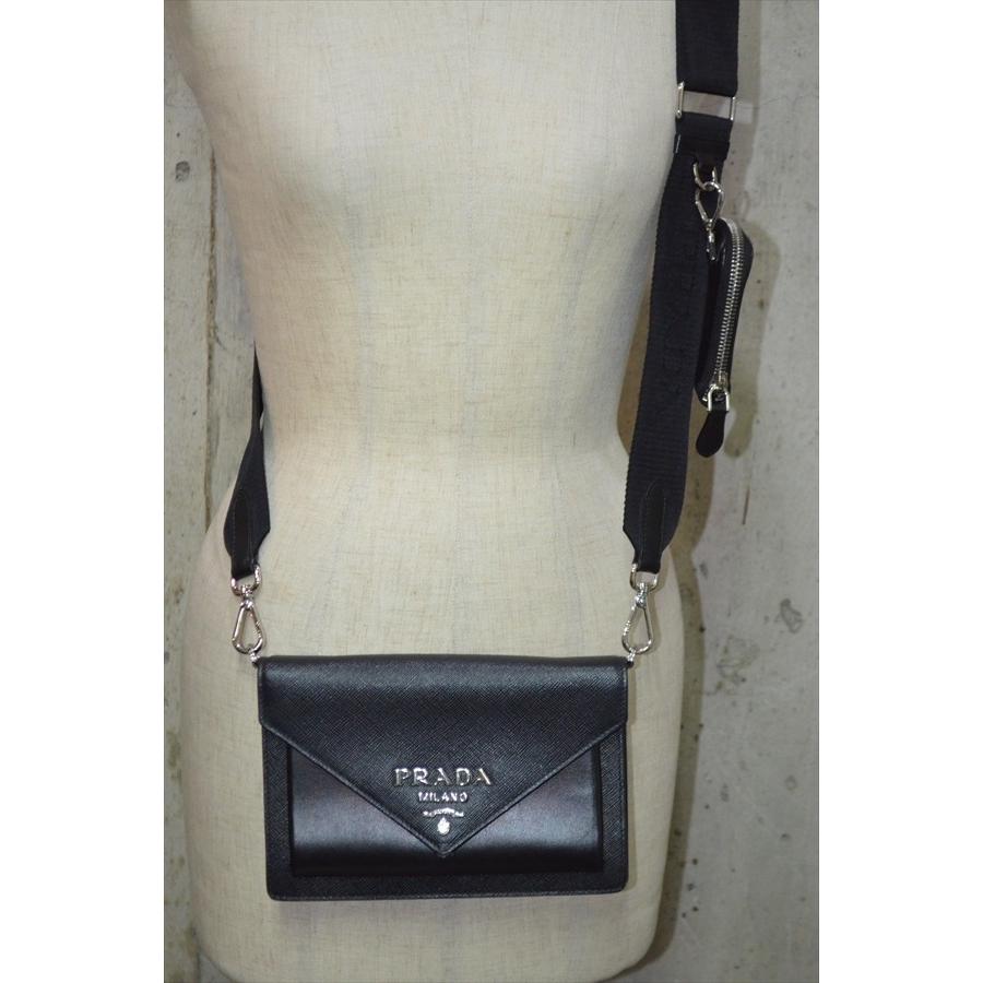 PRADA（プラダ） サフィアーノ ミニエンベロープ ショルダー バッグ 鞄