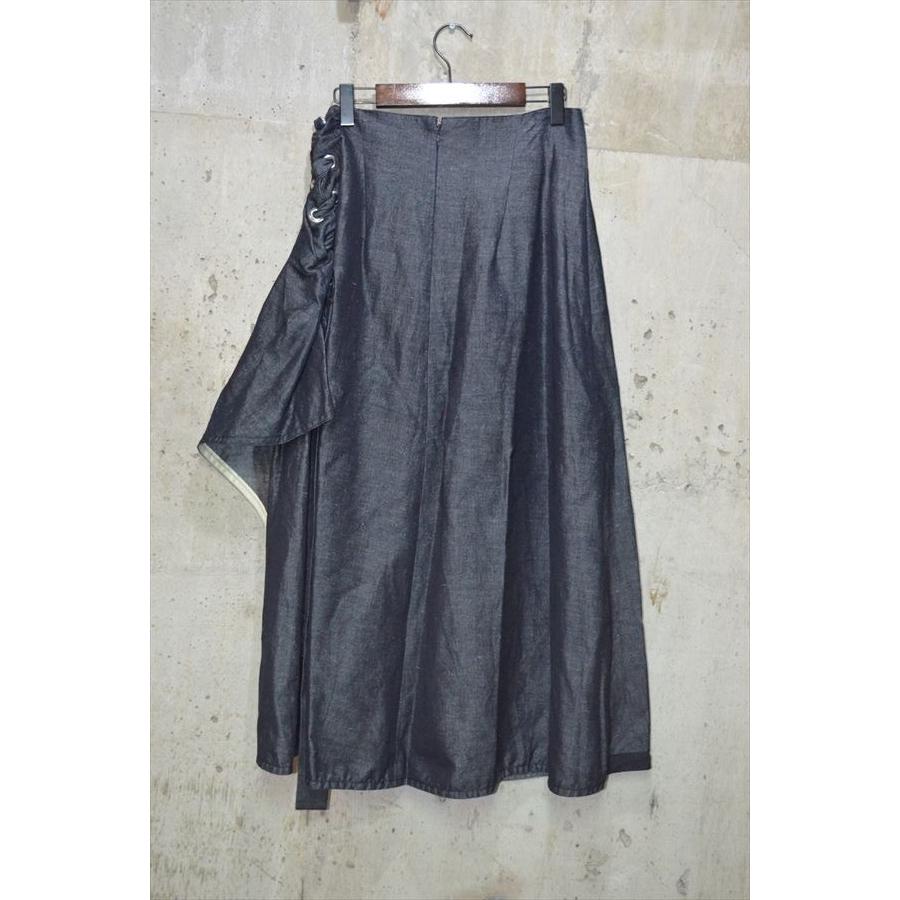 コート COATE レースアップ ロング スカート 40 D1410 : Post-Antique 