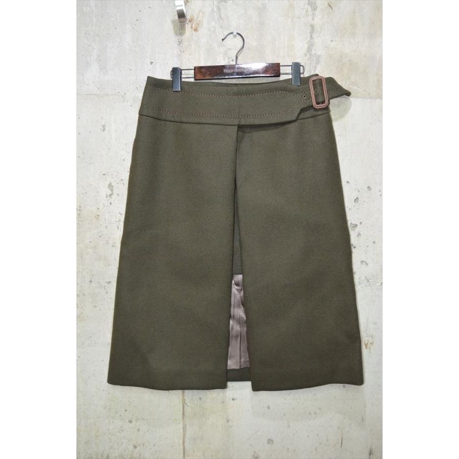 サカイ ラック sacai luck メルトンウール スカート 2 D2365 : d2365  