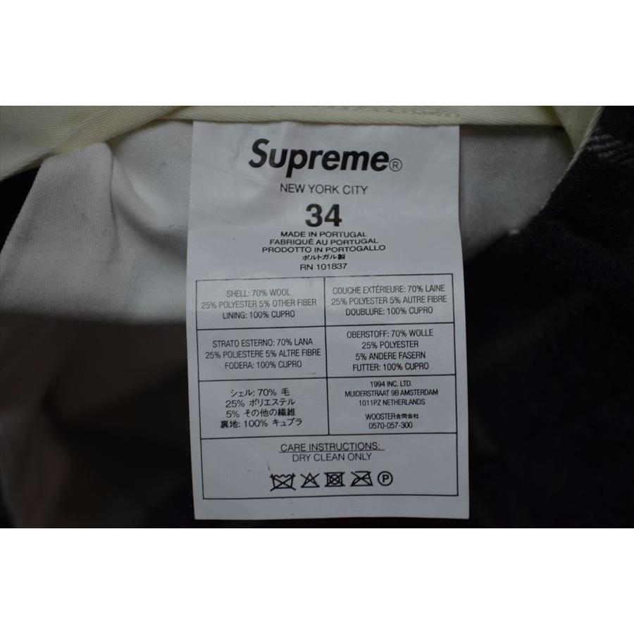 Supreme シュプリーム SUPREME ウール チェック スラックス Supreme シュプリーム SUPREME ウール チェック スラックス