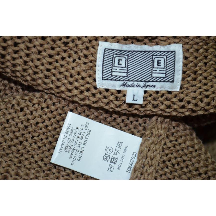 C.E シーイー C.E CAVEMPT CES23KN02 コットン ニット セーター C.E シーイー C.E CAVEMPT CES23KN02 コットン ニット セーター