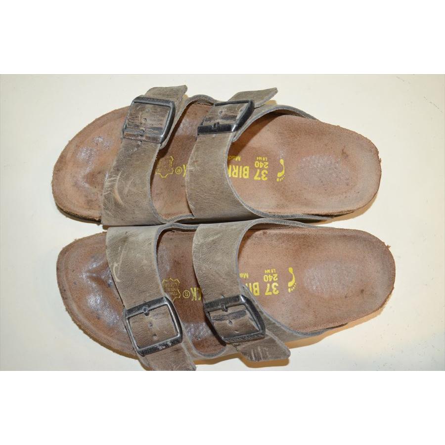 BIRKENSTOCK ビルケンシュトック BIRKENSTOCK レザー サンダル シューズ 靴 37（24cm）ボストン D4355 ...