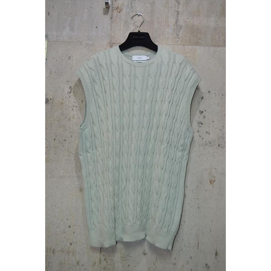 グラフペーパー　Graphpaper　ニット　ベスト　GU221-80146 D4409 |  | 01