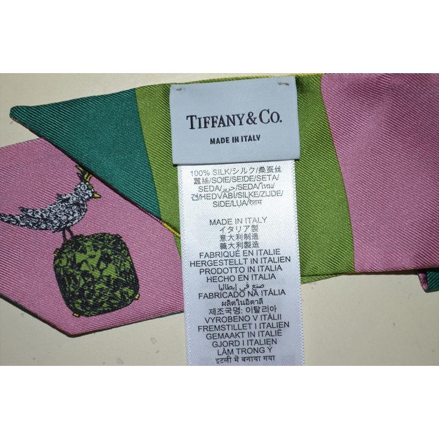 ティファニー☆リボンスカーフ TIFFANY&Co. ティファニー Tiffany & Co 表参道店オープン記念