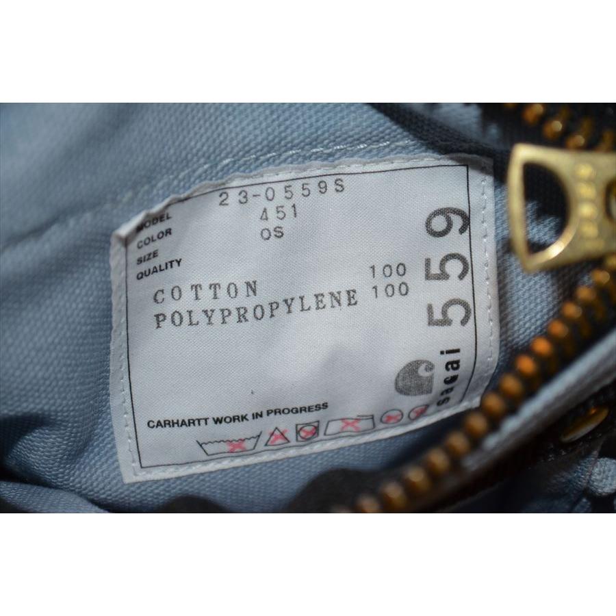 sacai サカイ カーハート sacai Carhartt WIP Pocket Bag sacai サカイ カーハート sacai Carhartt WIP Pocket Bag