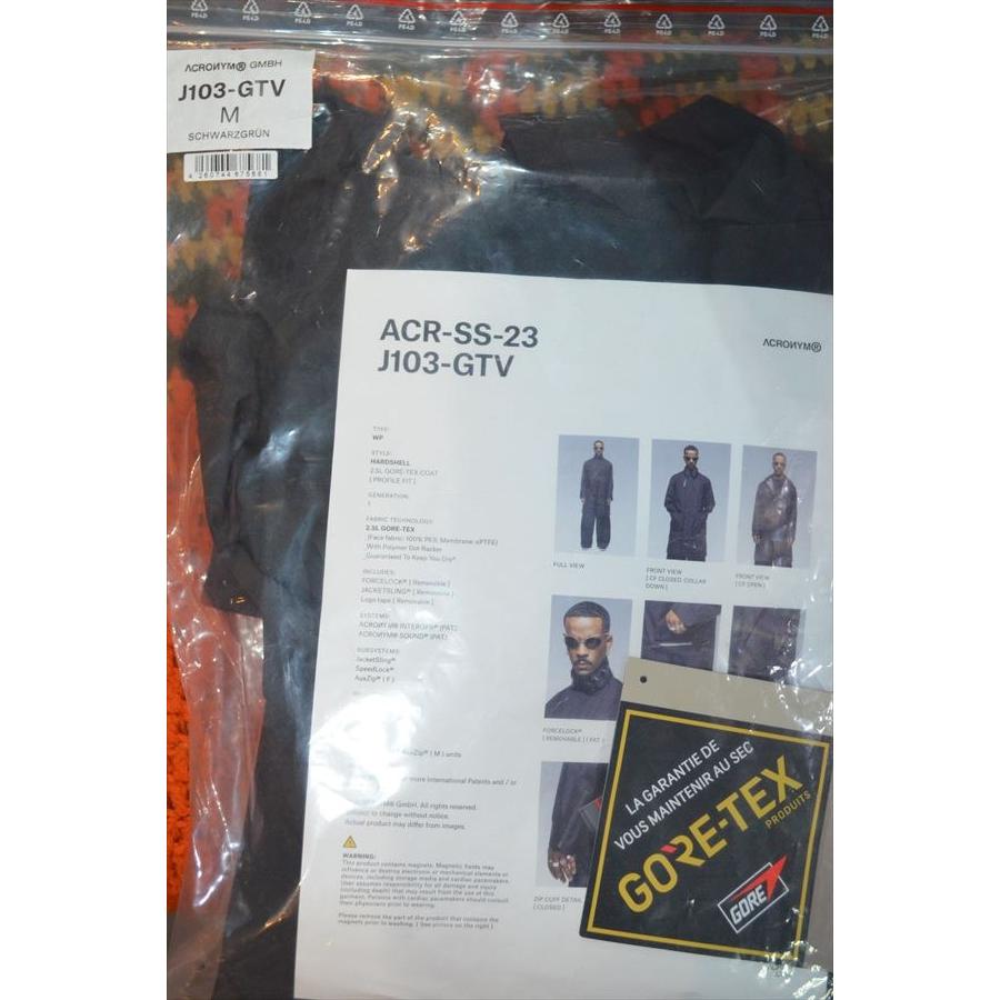 ACRONYM アクロニウム ACRONYM 2.5L Gore-Tex Coat (J103-GTV ACRONYM アクロニウム ACRONYM 2.5L Gore-Tex Coat (J103-GTV