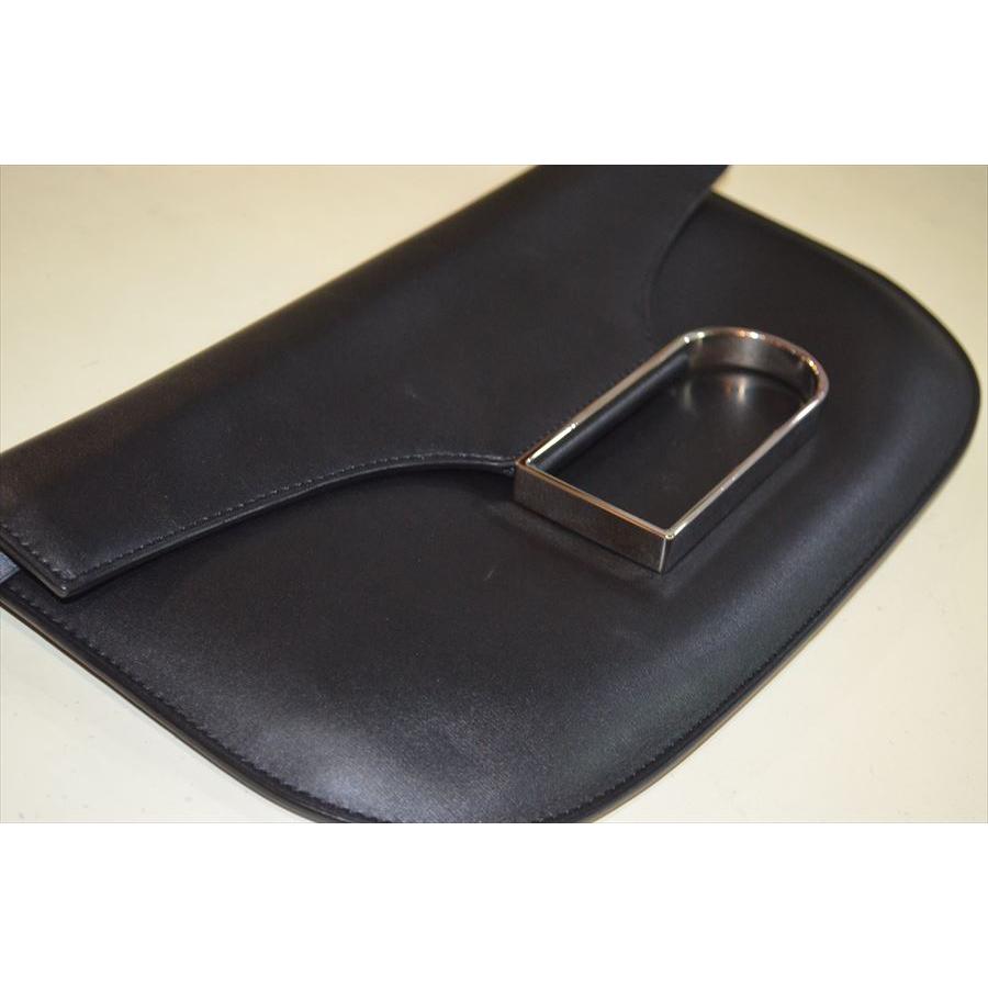 DELVAUX（デルヴォー） DELVAUX Box Calfskin Double Je 2-way Clutch 