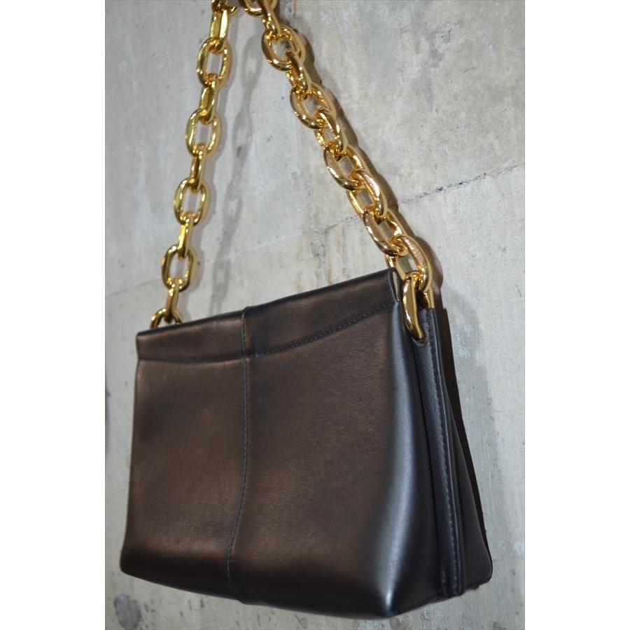 ワンドラー WANDLER ショルダー チェーン レザーバッグ 鞄 D6598