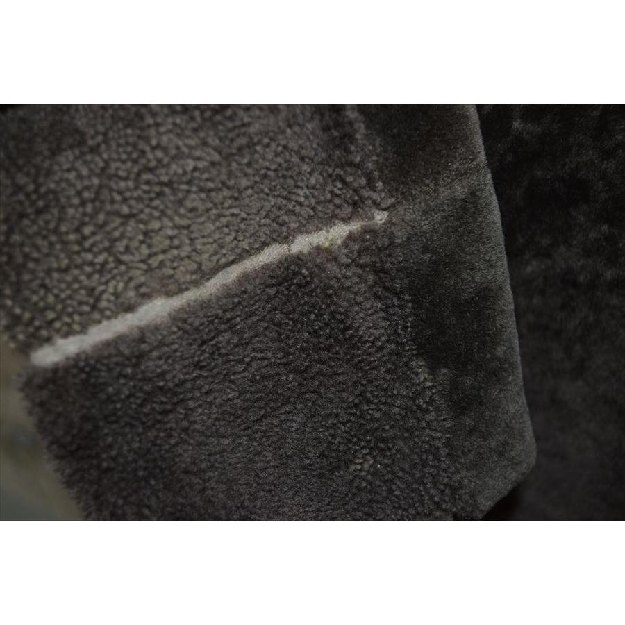 UNKNOWN. アンノウン UNKNOWN リバーシブル フード ムートン コート 8  