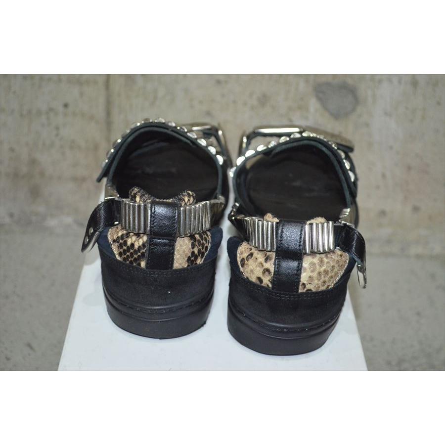 TOGA PULLA】 メタルスニーカーサンダルブラック37