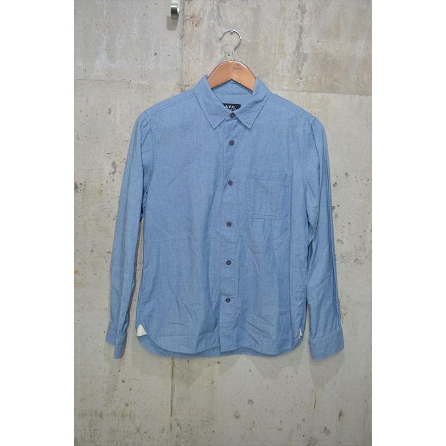 A.P.C.（アーペーセー） ダンガリー シャツ XS 汚れ D7763 : Post 
