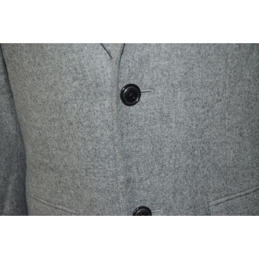 ☆美品☆【ＨＹＫＥ 】メンズ　チェスターコート　グレー HYKE（ハイク） ウール チェスター コート 2 D7775 : Post-Antique