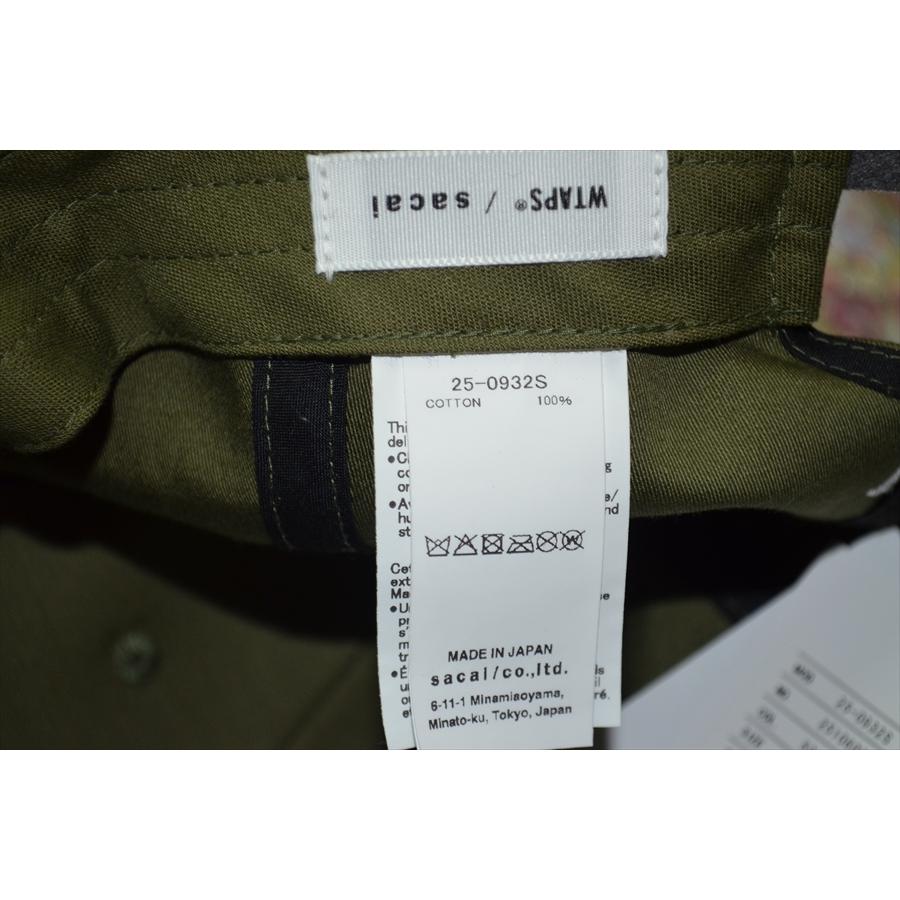 WTAPS（ダブルタップス） サカイ sacai WTAPS W-TAPS キャップ 帽子 25
