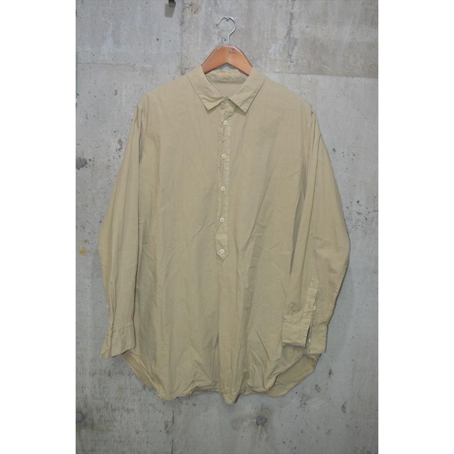 CASEY-CASEY ペーパーコットンプルオーバー長袖シャツ CASEY CASEY ケイシーケイシー プルオーバー ロング シャツ S