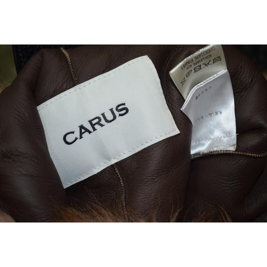 カルス CARUS ムートン ファー トート バッグ リング付き D8578 : Post 