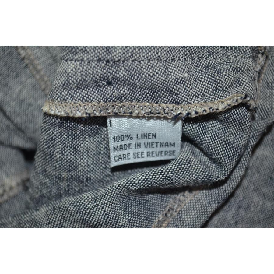 VINTAGE ヴィンテージ 古着 リネン ベスト ジレ D8584 : Post-Antique