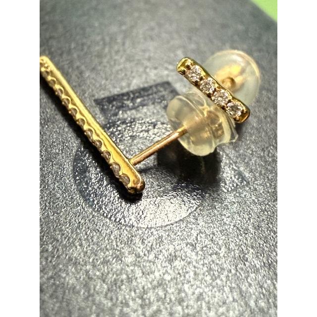 オールニーク ALLNIQUE ダイヤモンド0.10／0.03ct ゴールド ピアス