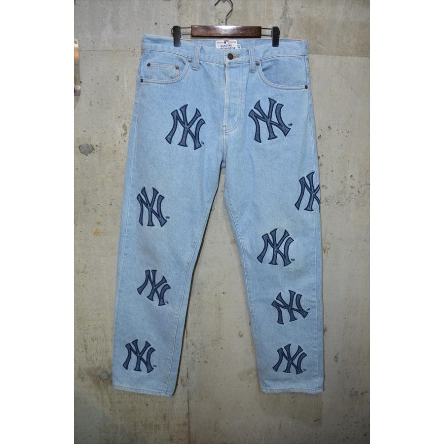 Supreme（シュプリーム） ニューヨークヤンキース NY デニム パンツ 32 