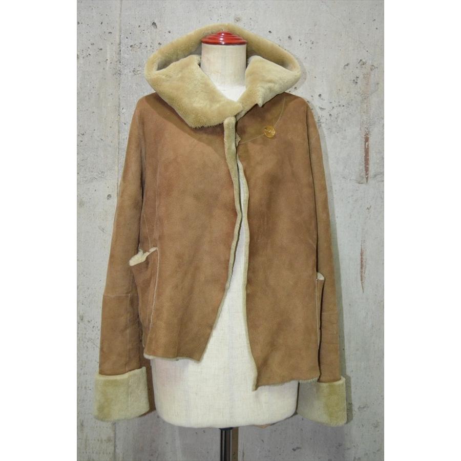 ロングコート 大幅値下げ！Unknown ノーカラームートンコート