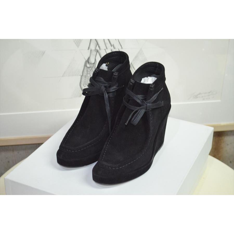 バレンシアガ　BALENCIAGA　デムナ・ヴァザリア　DAIM　REVERSE　ウェッジソール　レザー　シューズ　靴　37 E0029_1
