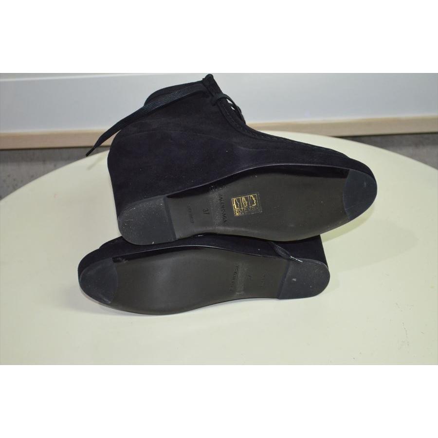 バレンシアガ　BALENCIAGA　デムナ・ヴァザリア　DAIM　REVERSE　ウェッジソール　レザー　シューズ　靴　37 E0029_5