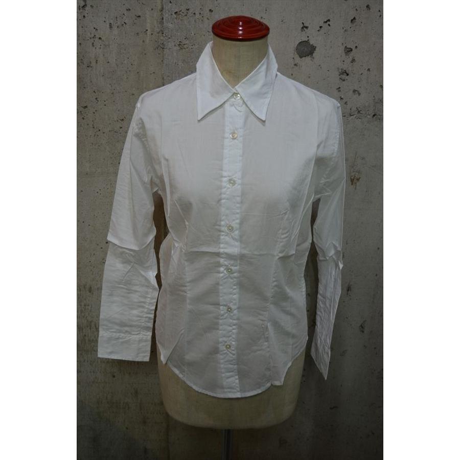 初期 Paul Harnden ポールハーデンフリル襟袖シーチングシャツ 初期