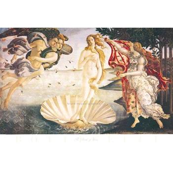 -ボッティチェリ アートポスター-ヴィーナスの誕生(660×965mm) -おしゃれインテリアに- | 