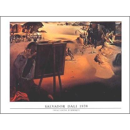アートポスター アフリカの印象 60cm 80cm ダリ Dali0003 アートオブポスター 通販 Yahoo ショッピング