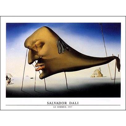 アートポスター ダリ 眠り 60cm 80cm おしゃれインテリアに Dali0007 アートオブポスター 通販 Yahoo ショッピング