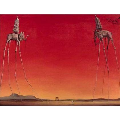 ダリ アートポスター 象 60cm 80cm Dali0008 アートオブポスター 通販 Yahoo ショッピング