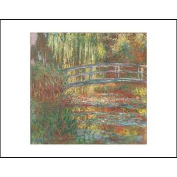 -モネ アートポスター-睡蓮の池1900年(281×358mm) -おしゃれインテリアに- | 