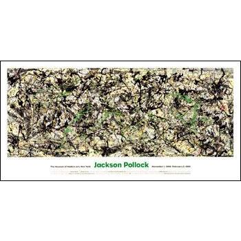 -ポロック アートポスター-Lucifer(508×1016mm)　ジャクソン・ポロック -おしゃれインテリアに- | 