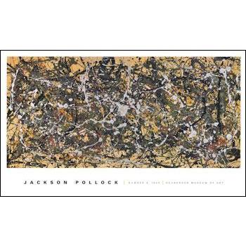 -ポロック アートポスター-Number 8,1949(763x1271mm) -おしゃれインテリアに- | 