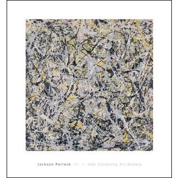 -ポロック アートポスター-No.4,1949(661×712mm) -おしゃれインテリアに- | 