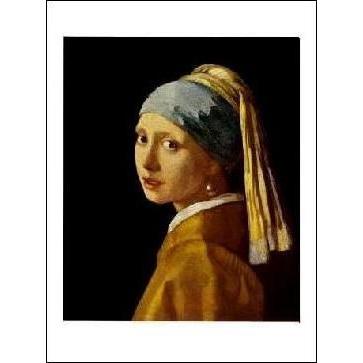 -フェルメール-真珠の耳飾りの少女(500×700mm) アートポスター -おしゃれインテリアに- :vermeer10:アートオブポスター