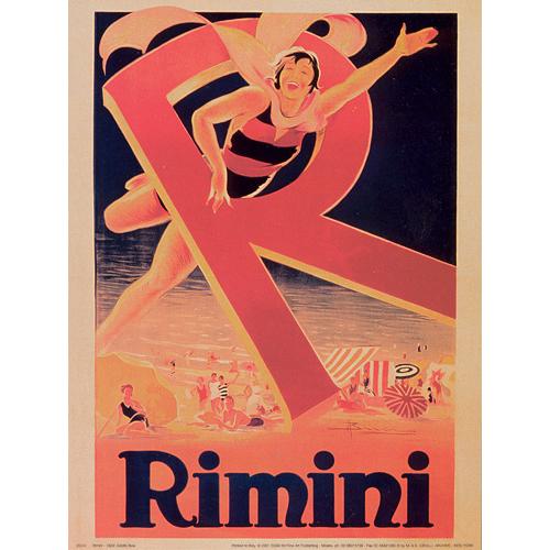 ポスター Rimini 1929 60cm×80cm　ビンテージ -おしゃれインテリアに-｜poster