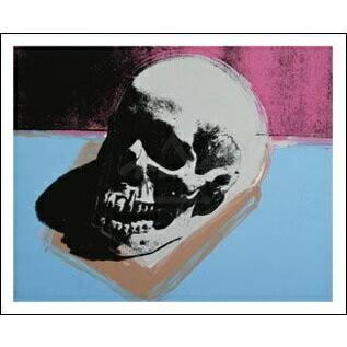 -ウォーホル アートポスター-頭蓋骨 1976年 (560×686mm) -おしゃれインテリアに-｜poster